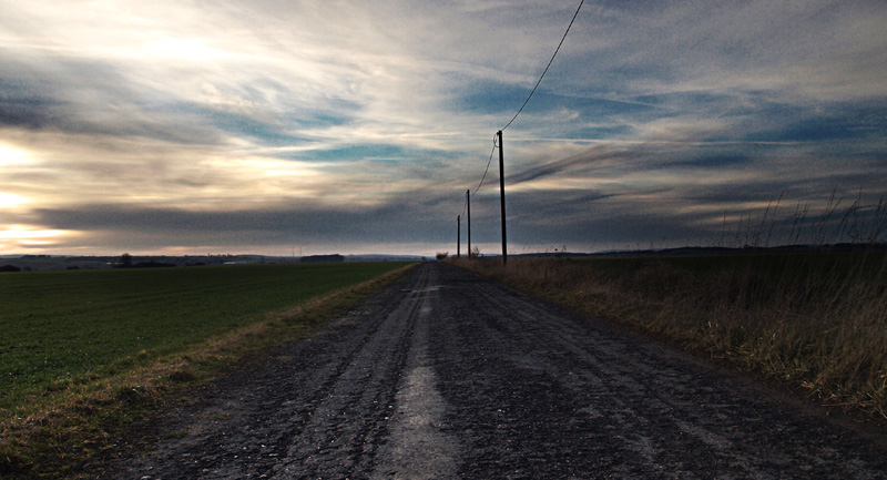 HDR Road to nowhere