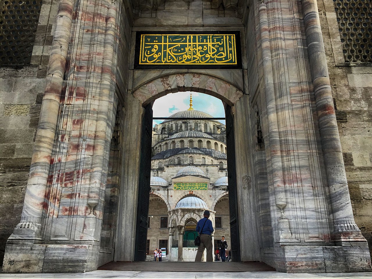 Istanbul -Sultan Ahmed Mosque (Blaue Moschee)