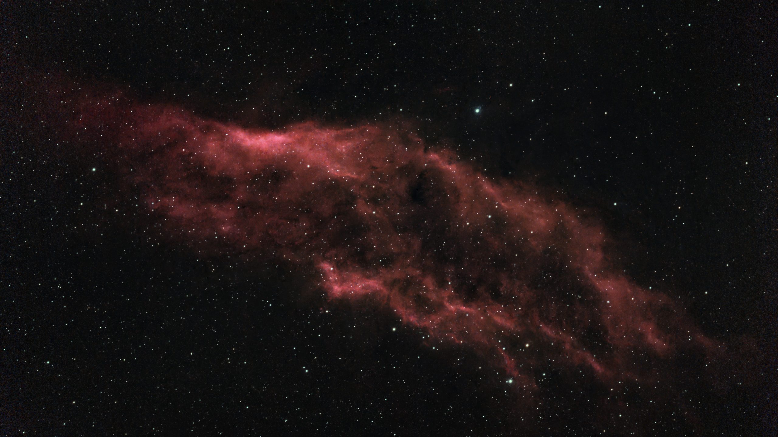 Kaliforniennebel (NGC 1499, California Nebula, mosaic)