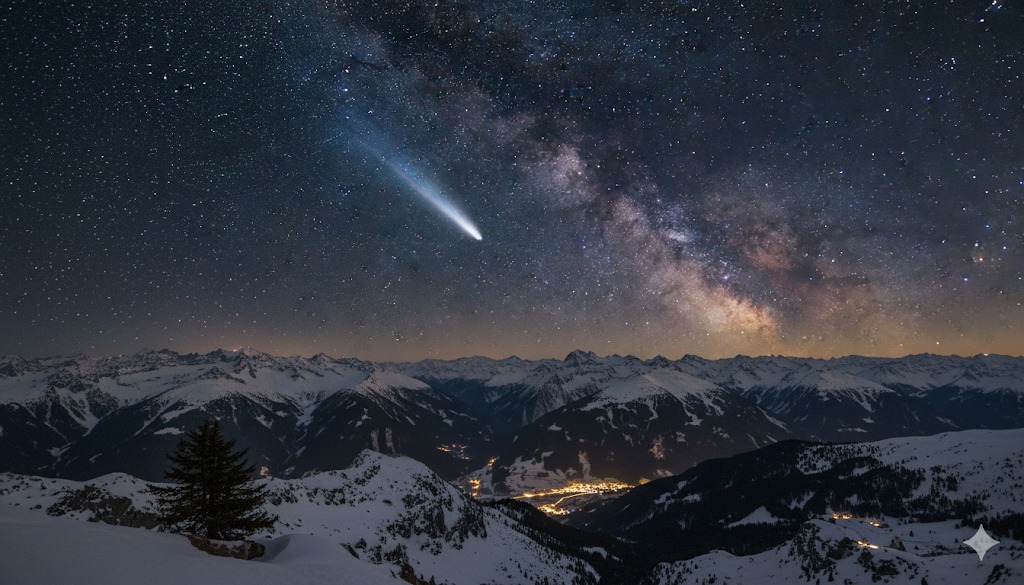 Kometen im Oktober und November über Deutschland