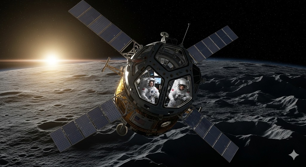 sende deinen name zum mond