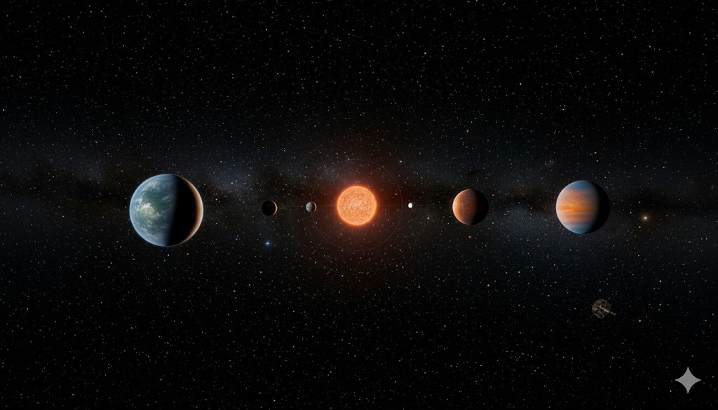 Das Multiplanetensystems L 98-59 und seine faszinierende Welt mit habitabler Zone