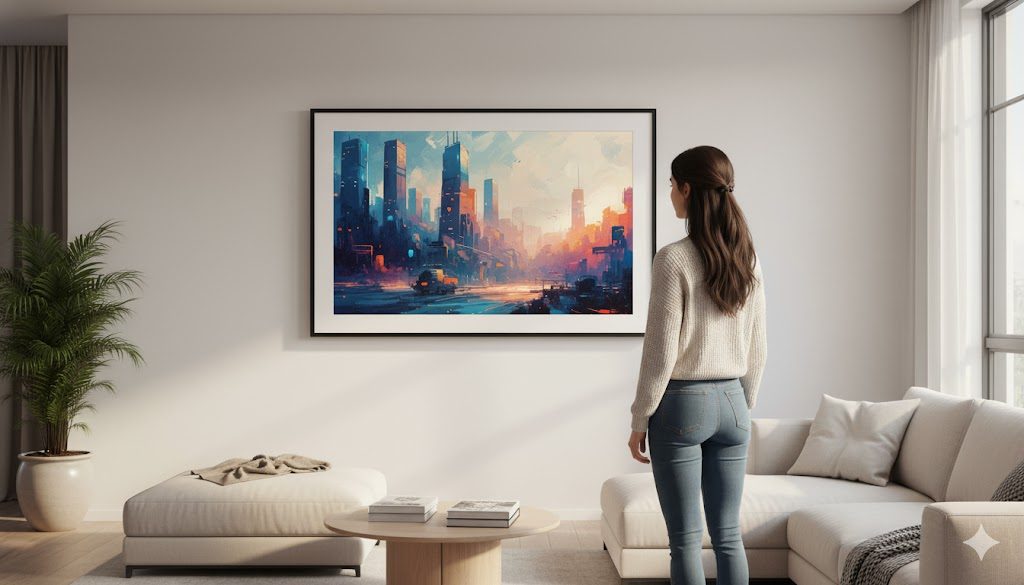 Marktübersicht: E-Ink-Bildschirme als digitale Kunstwerke