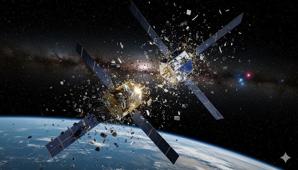 Vom Sputnik zur Mega-Konstellation - die Gesamtmasse im Erdorbit