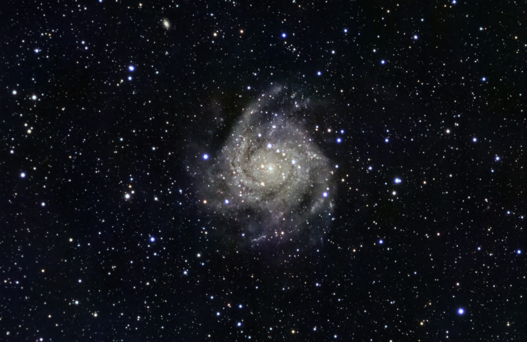 IC342 mit dem Seestar S50, 2400x10 sec, APP drizzle 2,5 PixInsight crop rotate