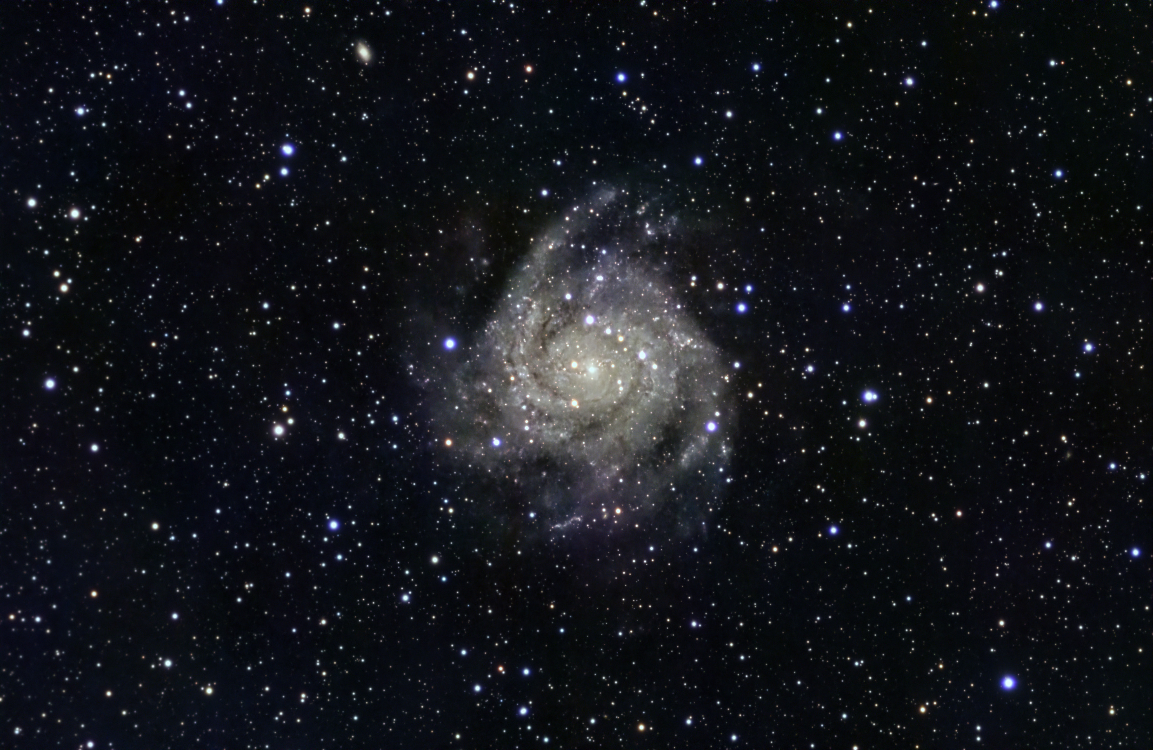 Startpage 61 IC342 mit dem Seestar S50, 2400x10 sec, APP drizzle 2,5 PixInsight crop rotate