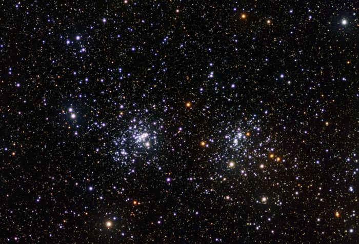 h Persei (NGC 869) und Chi Persei (NGC 884)