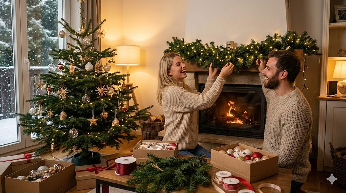 Wie dekoriere ich nachhaltig für Weihnachten?