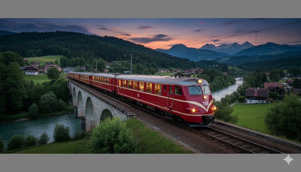 Trans Europ Express TEE: Die glanzvolle Ära der europäischen Luxuszüge 1 Trans Europ Express TEE: Die glanzvolle Ära der europäischen Luxuszüge