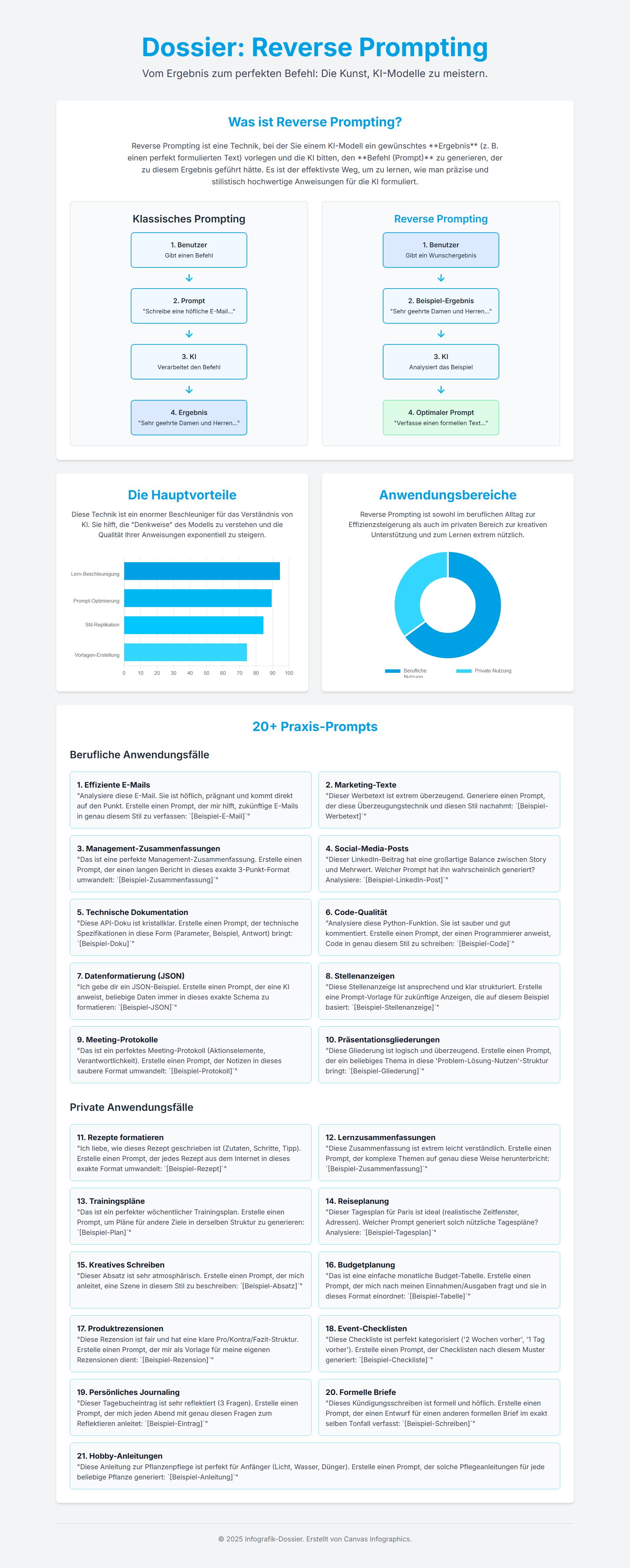 Infografik: Reverse Prompting