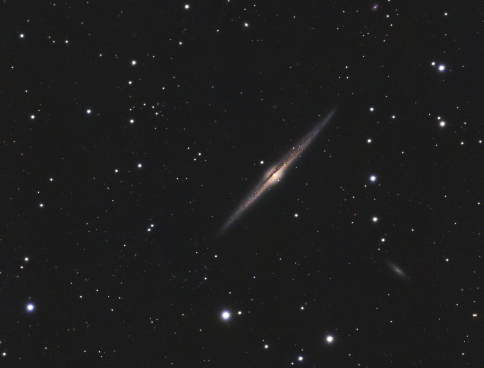 Nadelgalaxie Seestar S50: Der umfassende Workflow für NGC 4565