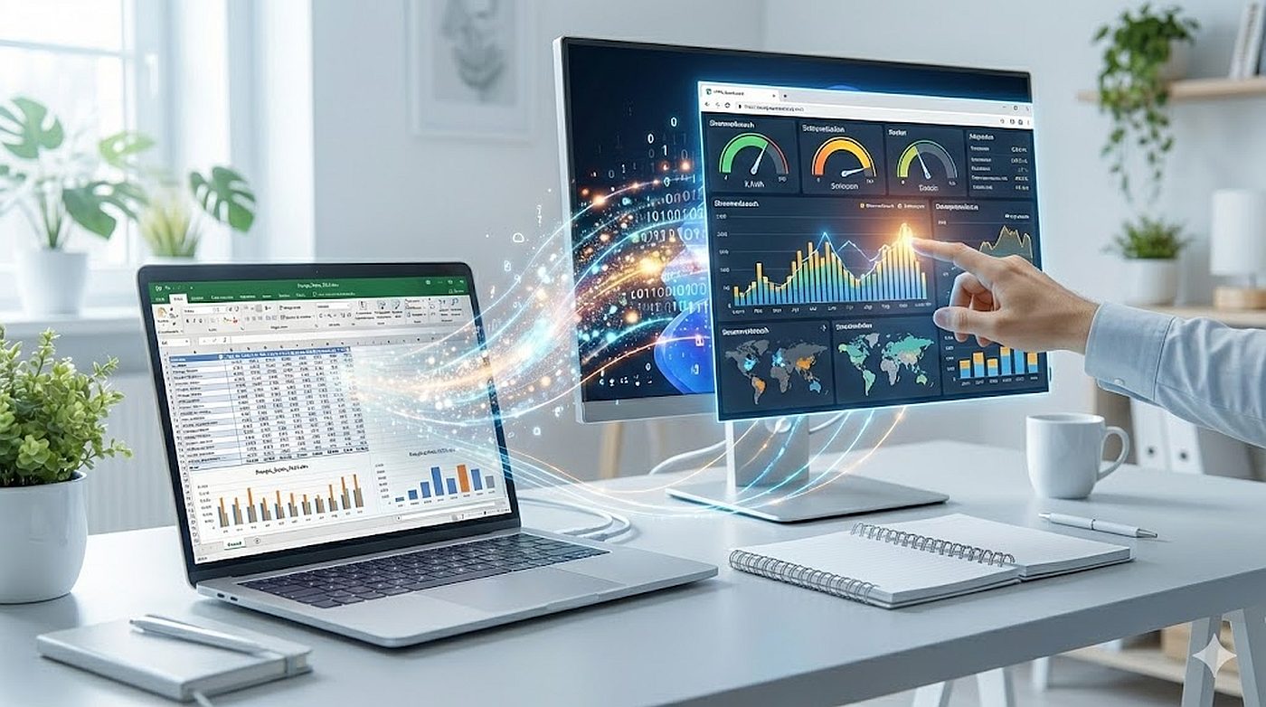 Vibe Coding Google Gemini: Privates Energie-Dashboard aus Excel-Daten