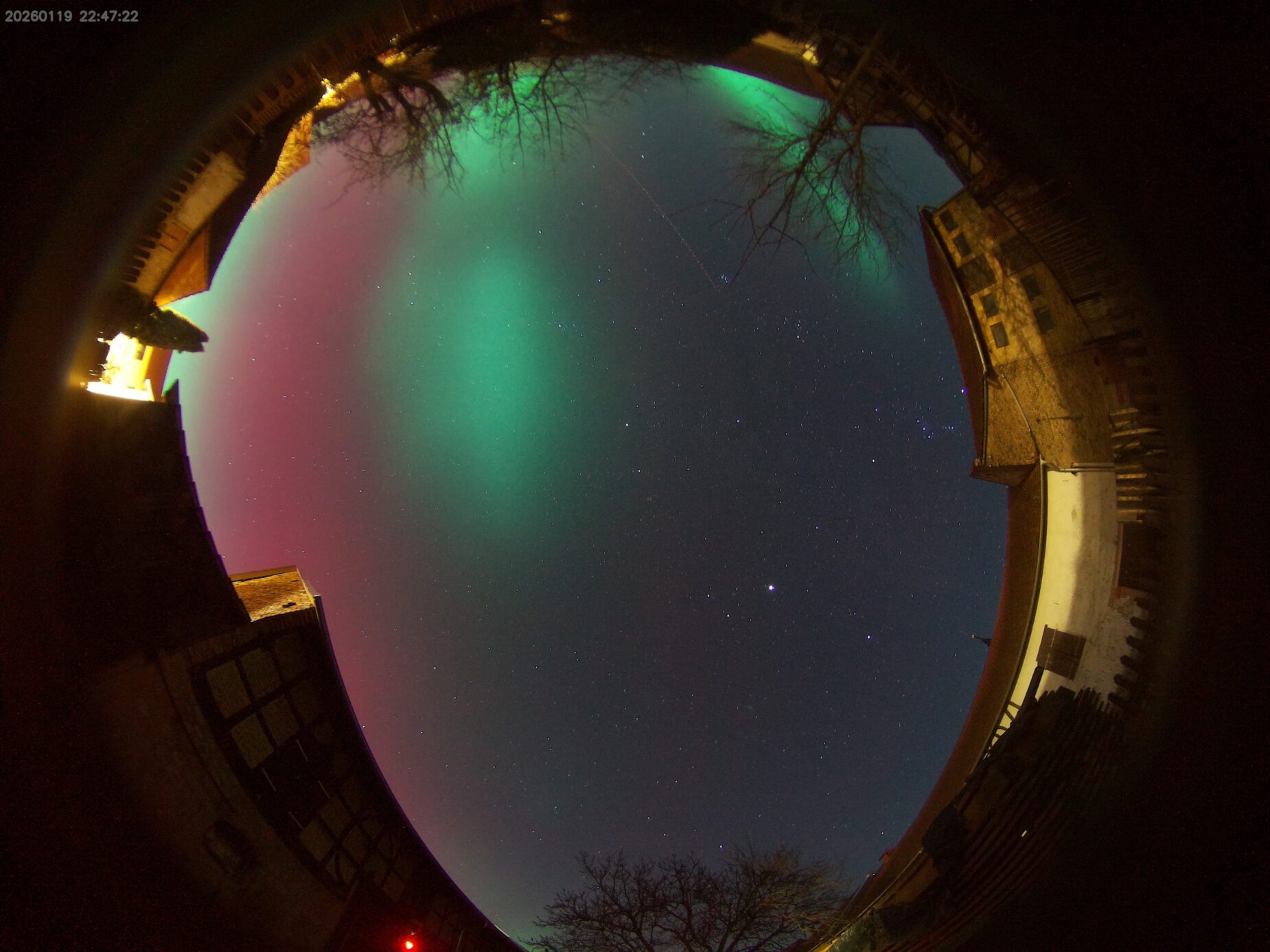 Polarlichter Thüringen 2026 am 19. Januar 2026