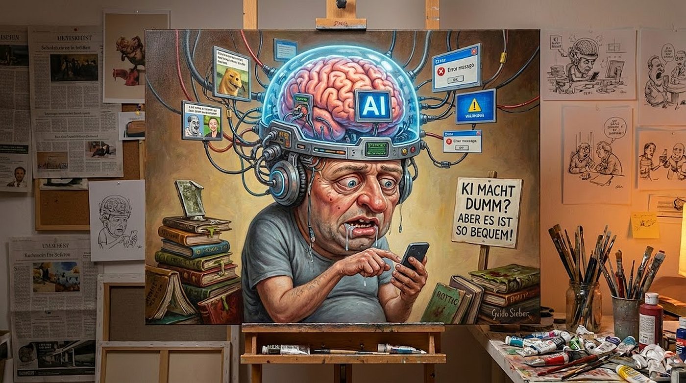 Macht KI dumm? Die kognitive Metamorphose für unser Gehirn. 1 Macht KI dumm? Die kognitive Metamorphose für unser Gehirn.