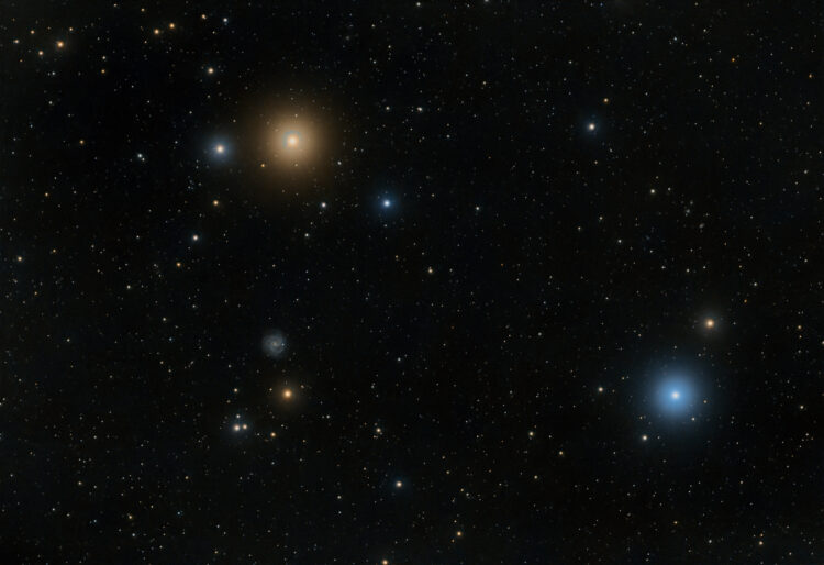 Tania Australis, NGC 3184 & Tania Borealis