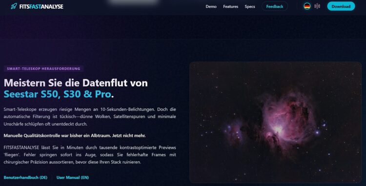 Vibe Coding in der Praxis: Wie KI einen Astrofotografie-Pain-Point löst