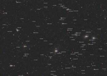 Virgo cluster of galaxies (Panorama with the Seestar S30 pro) 3 Virgo cluster of galaxies (Panorama with the Seestar S30 pro)